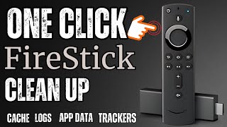 AWESOME APP for FIRESTICK  FREE UP SPACE CLEAR APP DATA with One CLICK [upl. by Annasiul]