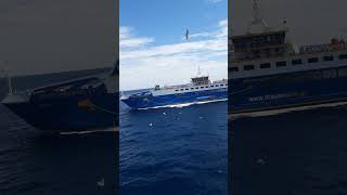 ThassosKeramoti ferry🇬🇷 travel sea [upl. by Flanagan877]