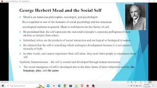 The Self according to Sociology and Anthropology 2024 [upl. by Shelby197]