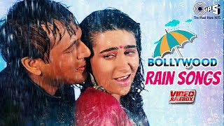 Bollywood Rain Songs  Monsoon Bollywood Romantic Songs  90s Hits Hindi Songs  Video Jukebox [upl. by Eatnod]