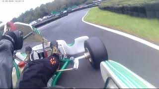 Camberley Kart Club 2021 Senior Rotax Lap record 2606 [upl. by Toor583]