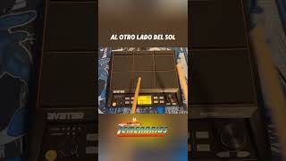 AL OTRO LADO DEL SOL TEMERARIOS drums bateria temerarios [upl. by Ellenig]