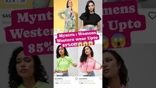 Myntra  Womens Western wear Upto 85Off😱😱😱 link in Description 👇 [upl. by Aramoj536]