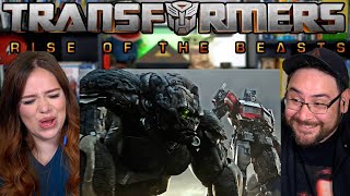 Beast Mode  Transformers RISE OF THE BEASTS  Official Trailer Reaction  CinemaCon [upl. by Ahsetel]