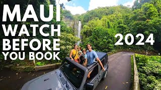 Maui Hawaii Travel Guide 2024  9 Tips for THE BEST Maui Vacation [upl. by Bailie]