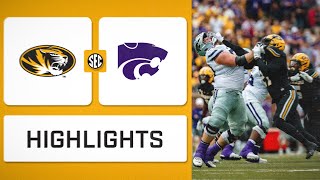 SEC Football Missouri vs Kansas State Highlights [upl. by Darelle116]