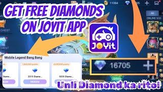 Paano Makakuha ng Free Mobile Legends Diamonds sa Joyit App 2024 Tips and Tricks [upl. by Piotr51]