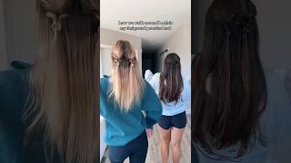 girlhood finehairstyles besties hairinspo tutorial [upl. by Alleira469]