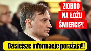 Dzisiejsze straszne wieści o Zbigniewie Ziobro ZOBACZ [upl. by Gahl745]