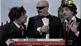 Sin Codificar 2011 Harrison Ford en la Boda Real PARTE 1 [upl. by Relyuhcs739]