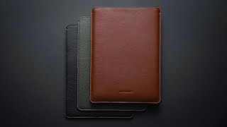 WOOLNUT  Leather Sleeve for MacBook [upl. by Amedeo933]