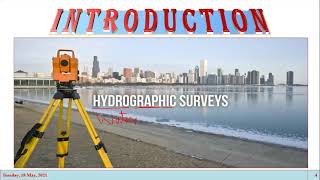 Lecture No 07 PartA  SurveyingII Hydrographic Surveys [upl. by Lochner]