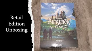 Retail version of Castles of Burgundy Special Edition Unboxing [upl. by Lavro]