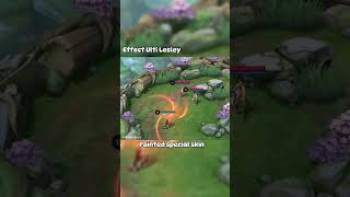 Effect ulti lesley 🔥 part1 lesley lesleymlbb mlbb mobilelegends [upl. by Leraj]