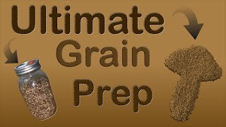 How to Make Sterilized Rye Grain Spawn for Growing Mushrooms [upl. by Benedicto]