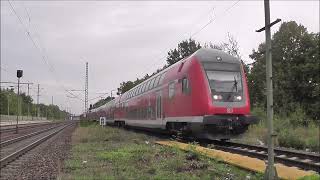 147 002 im Bahnhof Ludwigsfelde [upl. by Einoj172]