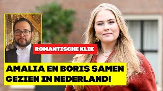 Prinses Amalia En Boris Samen In Nederland Gezien [upl. by Kristal]