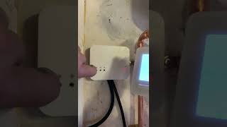 Pairing the Heatmiser RF switch to NeoStat in 1 minute heatpumps heatmiser renewableenergy [upl. by Nirahs]