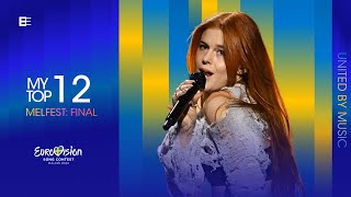 🇸🇪 Melodifestivalen 2024 Final  My Top 12  Eurovision 2024 [upl. by Repard]