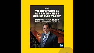 Noboa quiere incrementar los años de jubilación sin subir la pensión jubilar en 470 dólares [upl. by Attennaej429]