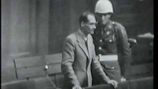 Rudolf Hess Nuremberg Competency Hearing 1945 [upl. by Adiasteb]