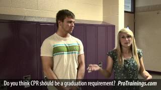 School CPR Interviews  Byron Center High School Testimonial Video  May 2012 [upl. by Shornick622]