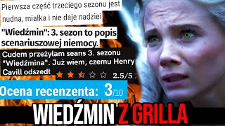 GRILLOWANIE SIĘ ZACZĘŁO 🔥 Wiedźmin Netflix OBRYWA w polskich recenzjach [upl. by Anait]