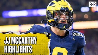 Minnesota Vikings New QB1  JJ McCarthy Michigan Career Highlights [upl. by Jacqueline]