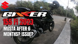 Gixxer 155 FI 2023 Review  After 6 months  Issue  Lagitik [upl. by Vashti906]