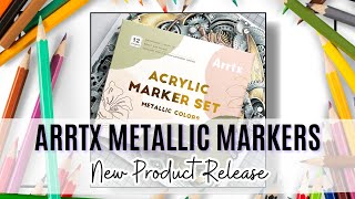 ARRTX Metallic Marker Review [upl. by Ahsennek168]