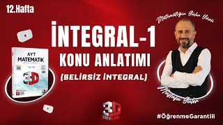 İntegral1  Belirsiz İntegral  3D Kamp 12Hafta  PDF öğrenmegarantili [upl. by Ahsimaj453]