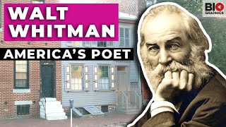 Biography of Walt Whitman  World greatest American poet essayist and journalist  English poet [upl. by Airdnekal]