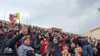 Messina Foggia 01 La Curva Sud Giallorossa non perde mai 020423 [upl. by Yalahs]