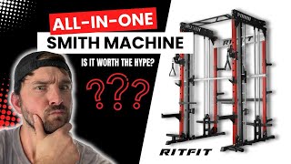 Ritfit M1 20 Smith Machine Best Budget AllinOne Smith Machine With New Upgrades [upl. by Georgie]