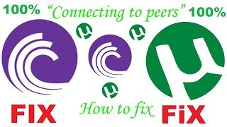 bittorrent stuck at connecting to peers Utorrent stuck at connecting to peers fix [upl. by Jowett]