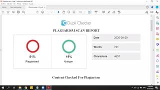 Videotutorial para uso de DupliChecker [upl. by Rockefeller]