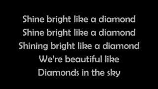 Rihanna  Diamonds lyrics [upl. by Al538]