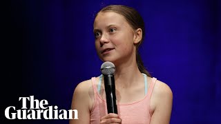 Greta Thunberg urges all to join Fridays climate strike See you on the street [upl. by Artcele]