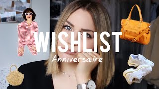 WISHLIST ANNIVERSAIRE  Printemps 2018 [upl. by Madda941]