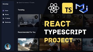 Learn React Typescript amp Material UI With One Project  Build a Movie App in 90 Minutes [upl. by Ketchan]