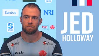 Presser Jed Holloway ahead of 10 Year Anniversary match against the Crusaders [upl. by Tolmann]