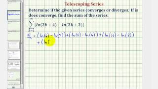 Ex 2 Telescoping Series Divergent [upl. by Yonah]