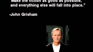 John Grisham  Writing Tips [upl. by Howlan]