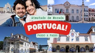 COMO TIRAR O ATESTADO DE MORADA EM PORTUGAL 2024 [upl. by Lilhak]