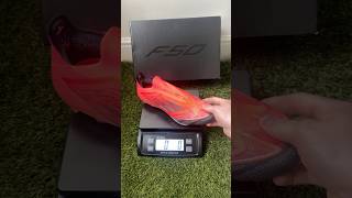 Weighing the Adidas F50 laceless FG Football Boots  Vivid Horizon Pack football adidas soccer [upl. by Wanids932]