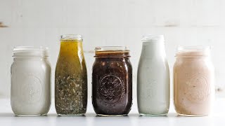 The Top 5 Most Popular Salad Dressing Recipes [upl. by Sheree]