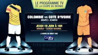 Colombie  Côte dIvoire Uruguay  Angleterre Le programme TV du jour [upl. by Engedi142]