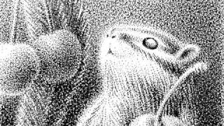 Pointillism Squirrel 2・点描画リス2 [upl. by Milde905]