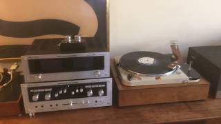 Thorens TD124 With Grado Micro Control Tonearm [upl. by Sajet]