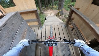 CRANKWORX Innsbruck DOWNHILL Course Preview 2021  Gabriel Wibmer [upl. by Ebneter]